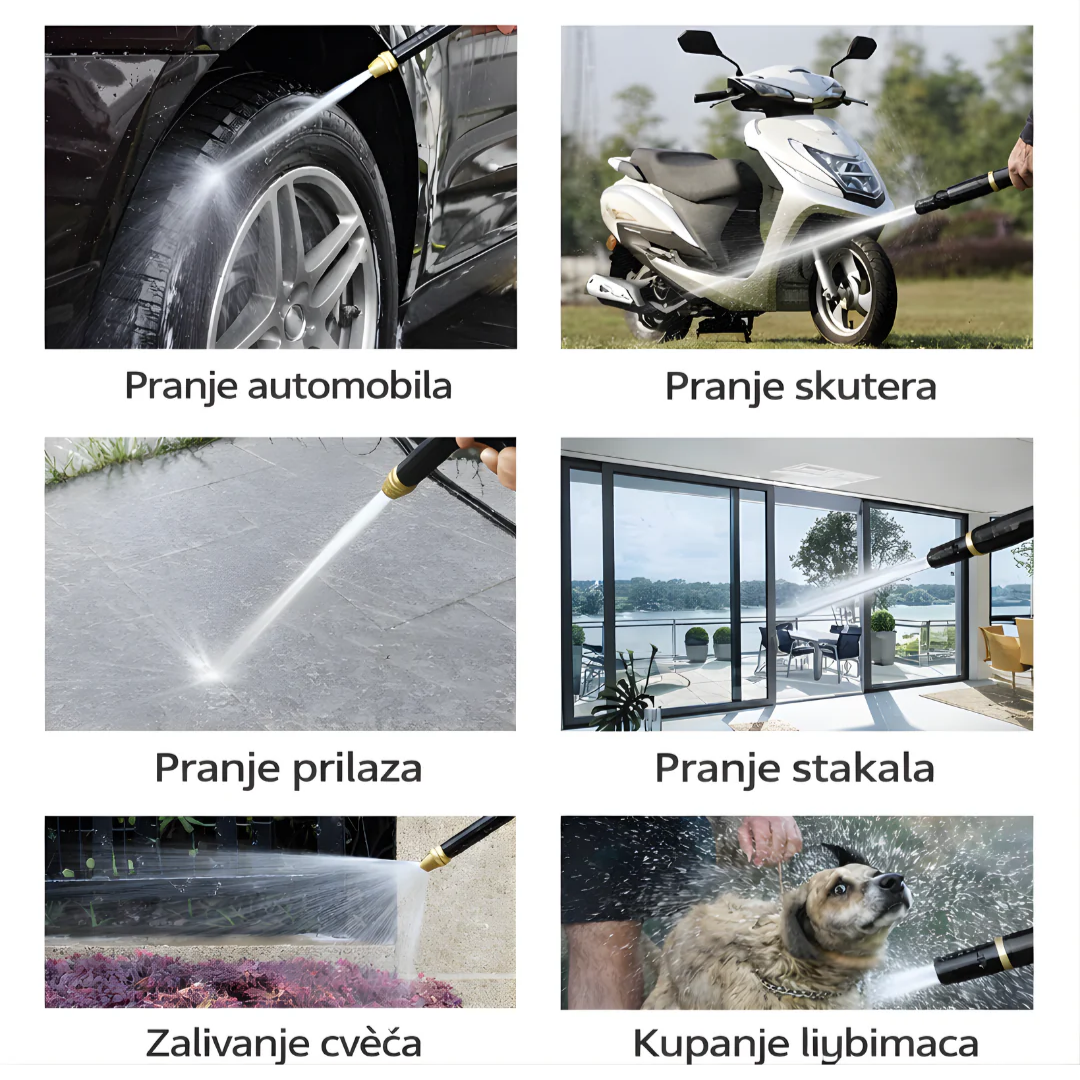 Nastavak za Crevo sa Turbo Pritiskom - Nema više slabog creva