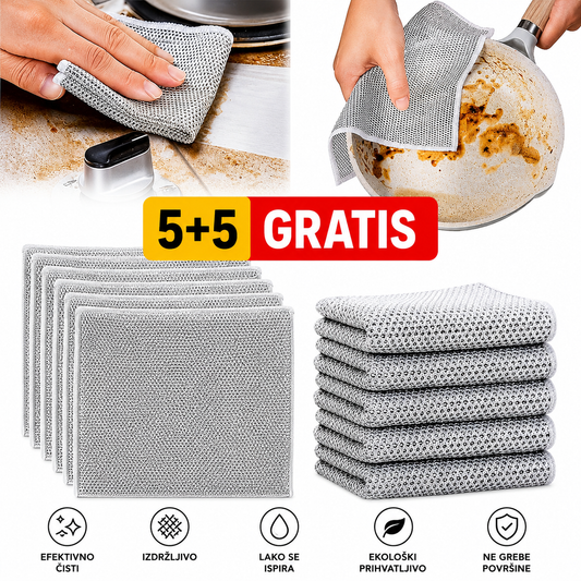 Čarobne Žičane Krpe 5+5 GRATIS